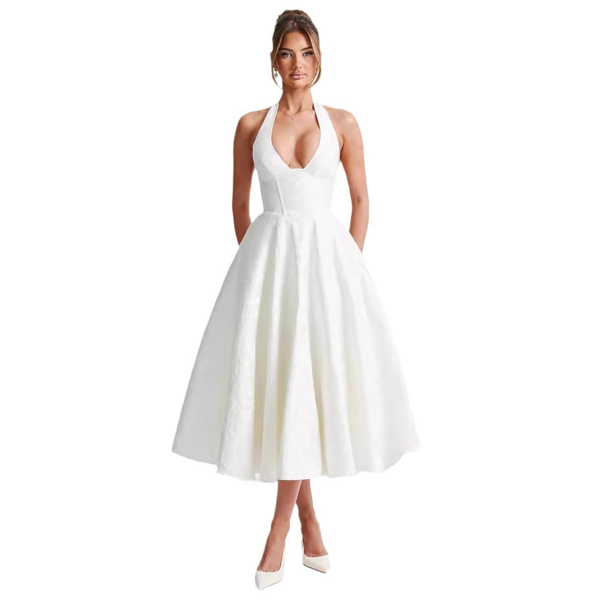 The "Resort Royalty" Jacquard Maxi